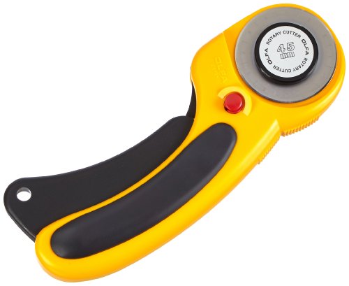 PRYM/OLFA 611393 Rotary cutter COMFORT Size 45mm, 1 piece