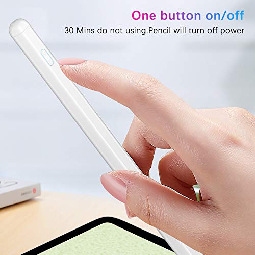 Stylus Pen Compatible for iPad Pro 2018 2019, VIMVIP Rechargeable & Magnetism Active Stylus Pens Digital Pencil for iPad Pro, Touch Screens(iOS/Android/Windows)