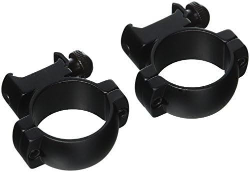 Redfield 30mm High Aluminum Rings, Black Matte