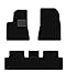 SUMK 2025 Upgrade Floor Mats for Tesla Model Y Juniperr Accessories 3pcs