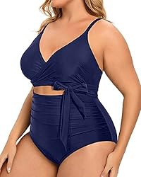 Daci Plus Size One Piece Swimsuit for Women Cutout
