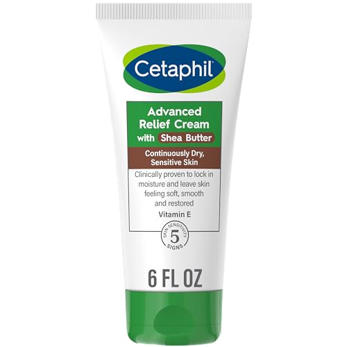Cetaphil Advanced Relief Cream with Shea Butter, 6
