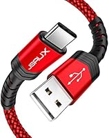 USB Type C Cable,JSAUX USB A 2.0 to USB-C Fast Charger Nylon Braided USB C Cable Compatible Samsung Galaxy S10 S9 S8...