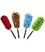Fran's Essentials Washable Retractable Microfiber Duster Extendable with Telescoping Pole, 4-Pack