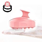 Hair Scalp Massager Shampoo Brush, Zenpy Brush Scalp Massager, Scalp Massage Brush Soft Silicone Comb for Men, Women, Kids and Pet Hair Deep Cleaning -Green