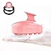 Hair Scalp Massager Shampoo Brush, Zenpy Scalp Massage, Scalp Scrubber and Dandruff Brush for Scalp Care Hair Cleaning Shower, Soft Silicone Comb for Men, Women, Kids and Pet Hair Deep Cleaning -Pink