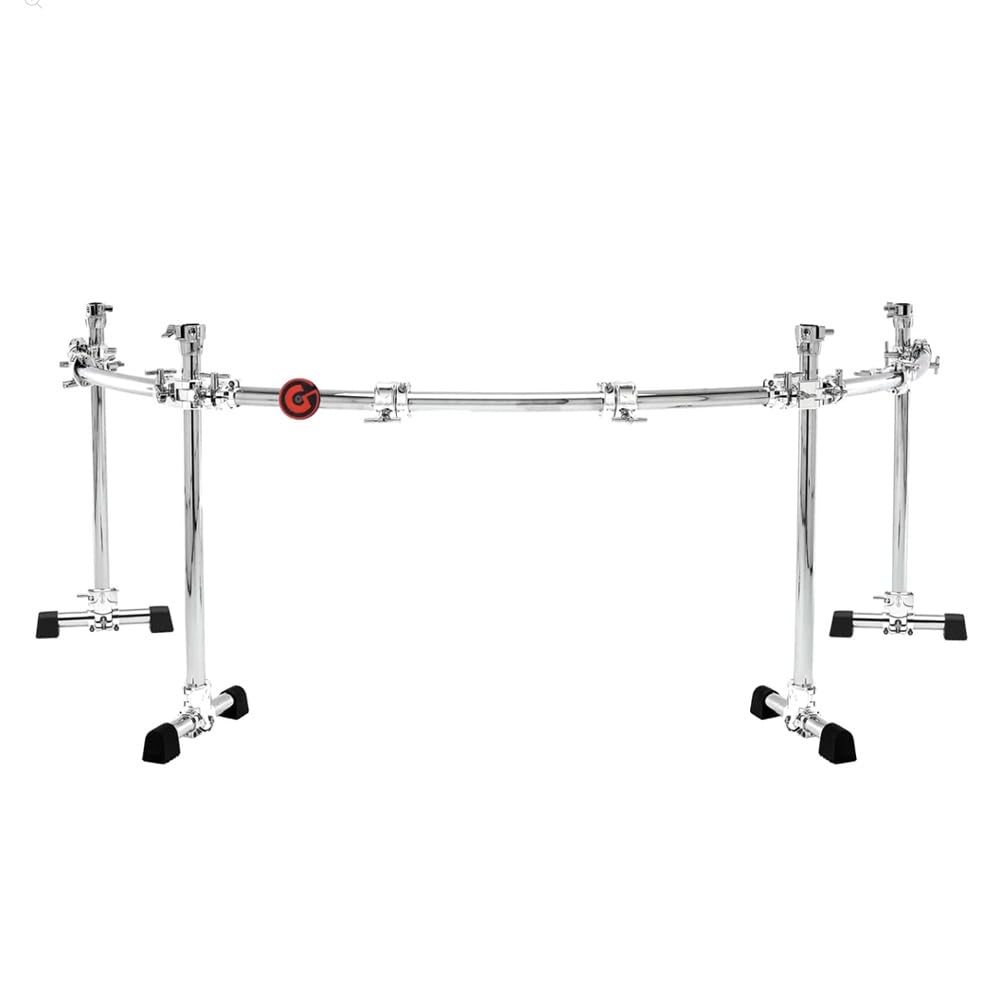Gibraltar Rack System Chrome Series 4-pole curved Rack GCS-450C four-post Power Rack, curved horizontal bars