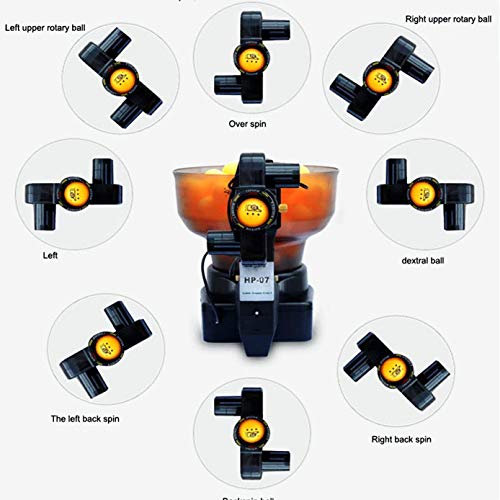image for DONSU Ping Pong Ball Machine,36W HP-07 Ping Pong/Table Tennis Robots A