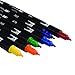 Tombow Dual Brush Pen Art Markers, Primary, 6-Pack