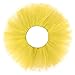 belababy Yellow Women Tutu Classic 5 Layers Tulle Skirt, One Size