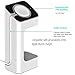 eLander Charging Stand Bracket Docking Station Cradle Holder for All Apple Watch Models Compatible with 38/42mm Series 3 Series 2 Series 1 Sport and Edition (White)