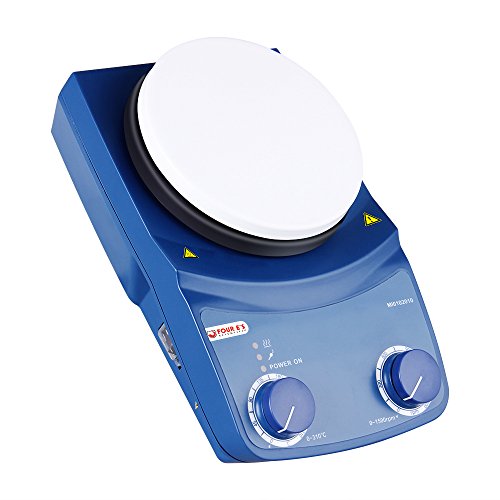 Four E's Scientific 5 inch 50-1500rpm Lab Magnetic Hotplate Stirrer - Thumbnail 5