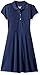The Children's Place Big Girls' Uniform Short Sleeve Polo Dress, Tidal 44393, Medium/7/8