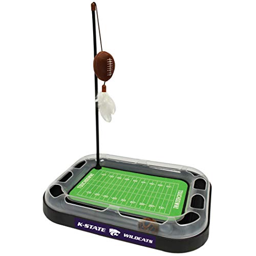 Pets First 5-in-1 Cat Scratcher & Toy - Wildcats Football Field with Catnip Fil…