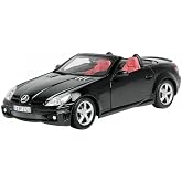 2005 SLK 55 AMG Black 1/18 Diecast Model Car by Motormax 73162bk