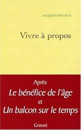 Vivre à propos