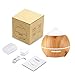 Mulcolor Essential Oil Diffuser, 250ml Aromatherapy Diffuser for Essential Oils, Aroma Oil Diffuser Humidifier, Ultrasonic Diffuser Wood Grain, Waterless Auto Shut Off, 7 Colors Light