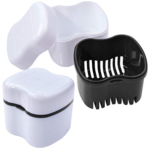1 Denture+Toothbrush+Dentures+Container+Retainer