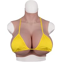 ROANYER Silicone Breast Forms Tube-Top – Realistic Fake Boobs For Crossdressers, Trans, Drag – B C D Cup With Free Bra - View #5