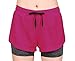 Women's Workout Fitness Running Compression Shorts
