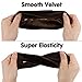 WATINC 60Pcs Colorful Velvet Hair Scrunchies Set Elastic Hair Bobbles for Ponytail Holder Strong Hold Hair Accessories Ropes Scrunchie for Women Solid Color Traceless Hair Bands