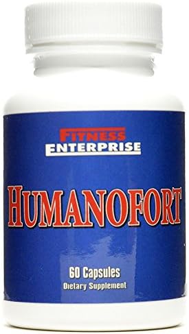 Fitness Enterprises, Humanofort, Natural Protein Peptide. Burn Fat and Build Muscles - 60 Caps