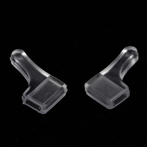 100 Pairs Plastic Eyeglasses Ear Hook Anti Slip Temple Tip Holder Glasses Accessories