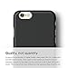 iPhone 6S Plus Case, elago Slim Fit 2 - Soft Feel Black - for iPhone 6S Plus