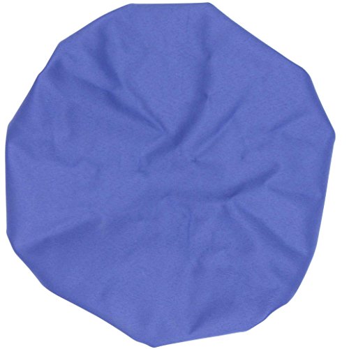 Reusable Ice Bag For Injuries - Soft Cloth Pain Relief Hot And Cold Therapy Flexible Medical Instant First Aid Kit Water Ice Cubes Refillable Pack For Knee Ankle Shoulder Back Elbow Head (Blue, 9'')