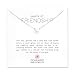 Dogeared Pearls of Friendship White Pearl Necklace, Sterling Silver - 16