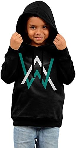 JULIN HOODY Unisex Toddler Hooded Sweatshirt Alan Walker Faded Hoodie Black