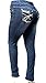 Hailey BE Dark Blue HIGH Waist Women's Plus Size Denim Jeans Skinny Leg 14-22 (18)