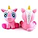 Coohole 10CM Soft Whale Fox Cartoon Squishy Slow Rising Squeeze Kids Toy Phone Straps Ballchains (A)