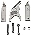 Genesis GAESB14 8 Piece Metal Shear 14 Gauge Swivel Head Blades & Bushings Replacement Set for Genesis GES40 Electric Shear