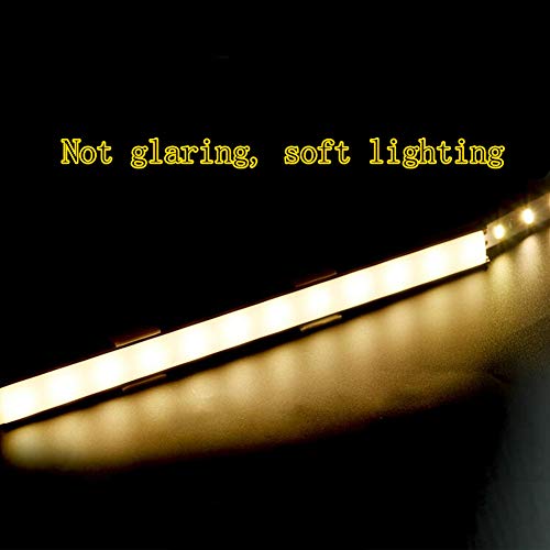 PG 6-Pack 3.3ft/1Meter 9x17mm U Shape LED Aluminum Channel System with PC Milky Cover, End Caps and Mounting Clips Aluminum Profile for LED Strip Light Installations, Suitable for All Kinds of led - Thumbnail 2