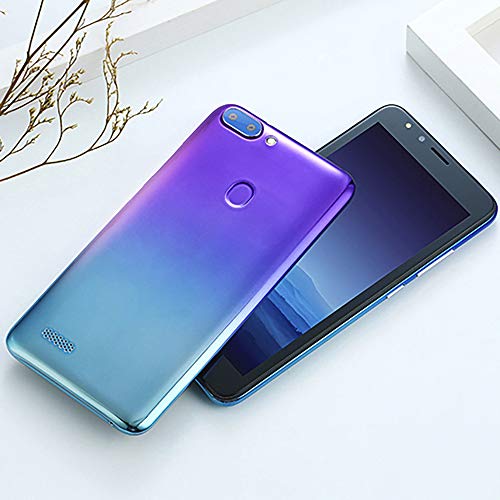 Unlocked Cellphone | Inkach 5.5 inch Android 6.0 Octa-Core Processor Smart Phone | Dual Camera 3G WiFi GPS Mobile Phone | 512MB RAM /4G ROM Dual SIM Card Cell Phones (Purple) - Thumbnail 4