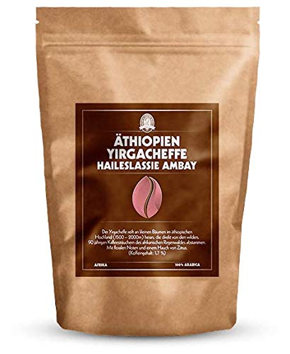 Henry´s Kaffee - Yirgacheffe Haileslassie Ambay 500g - Zitrusaromen - leichte Süße - erlesene Qualität - Handwerklich in…