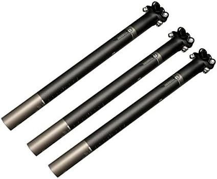 Joan 3K Full Carbon Fiber Road Mountain Bike Seat Post MTB Bicycle Seatpost 27.2/30.8/31.6 x 350mm/400mm (27.2350mm)