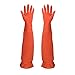 SYROVIA Reusable Waterproof Household Gloves Arms Length Rubber Latex Cleaning Long Glove Kitchen Natural Rubber Living Wash Gloves