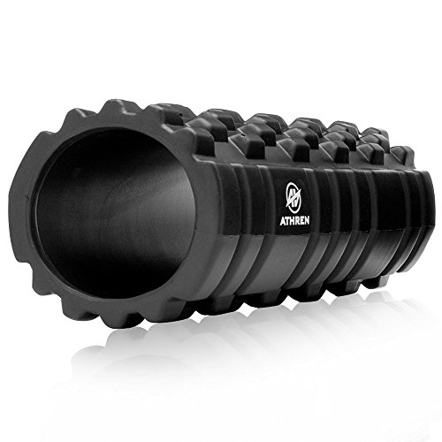 Foam Roller for Muscle Massage - Firm Premium Quality - 13" x 5" - Helps with Physical Therapy/Myofascial Release/Cramp Relief/Tight Muscles - Exercise Equipment - Super Effective - Athren
