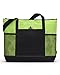 Gemline Select Zippered Tote Bag 1100 Apple Green