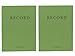2X Green Military Log Books, Record Books, Memorandum Books, 8 X 10-1/2 Green Log Book NSN 7530-00-222-3525 by AbilityOne