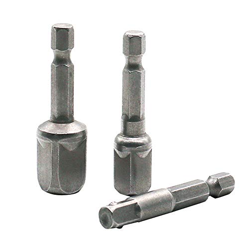 Gmgod❤️❤️Hex Shank Drive Power Drill Bit Wrench Sleeve Extension Socket Driver Adapter Gold