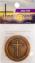 John 3:16 Coin, Bulk Pack of 3, for God so Loved