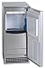 Ice-O-Matic GEMU090 Pearl Self-Contained Ice Machine with Air Condensing Unit Pure Ice Technology 115 Volt Plug-In and Quiet Operation in Stainless Steel