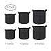 Fasunry Grow Bags 5 Gallon/7 Gallon/10 Gallon, 6 Pack Durable Fabric Planting Pots with Strap Handles, Perfect for Vegetables and Fruits
