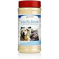 Vitality Science All Natural Super Pet Enzymes for Cats | High Potent Plant Based Complete Spectrum of Enzymes | Promotes Digestion | Nutrient Absorption | Supports Gastro Intestinal Disorder (185g)