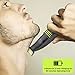 Beard Trimmer for Men Hair Clipper Hybrid Electric Shaver for Men Electric Razor Rechargeable Razor Waterproof USB Charging Replacement Adjustable Comb