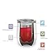 ONEB Stainless Steel Wine Tumbler with Lid, 12 OZ | Double Wall Vacuum Insulated Travel Tumbler Cup for Coffee, Wine, Cocktails, Ice Cream Thermos Cup With Lid (Matte Black)