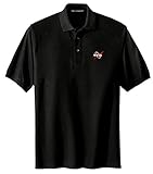 Spiffy Custom Gifts Nasa Vector Wing Embroidered Polo Shirt